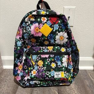 Hershel Heritage Youth 26L LEGO Backpack Colorful Flowers NEW